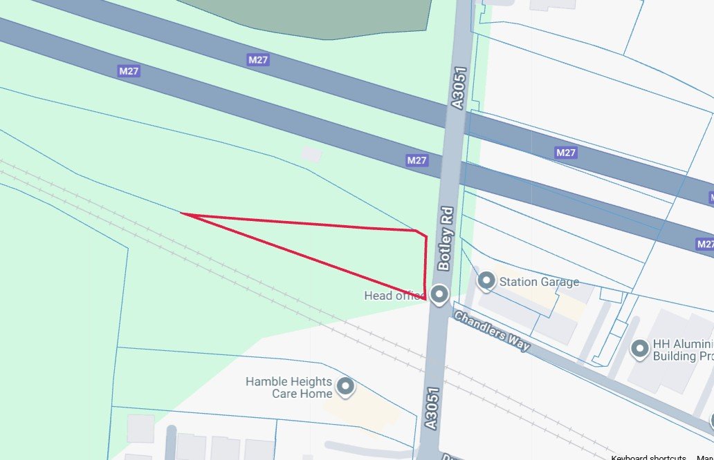 Land To West Botley Road, Park Gate, SO31